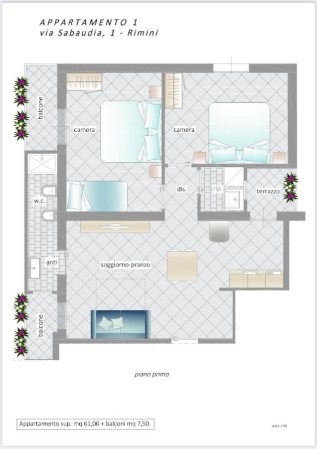 Residence Royal 리미니 외부 사진